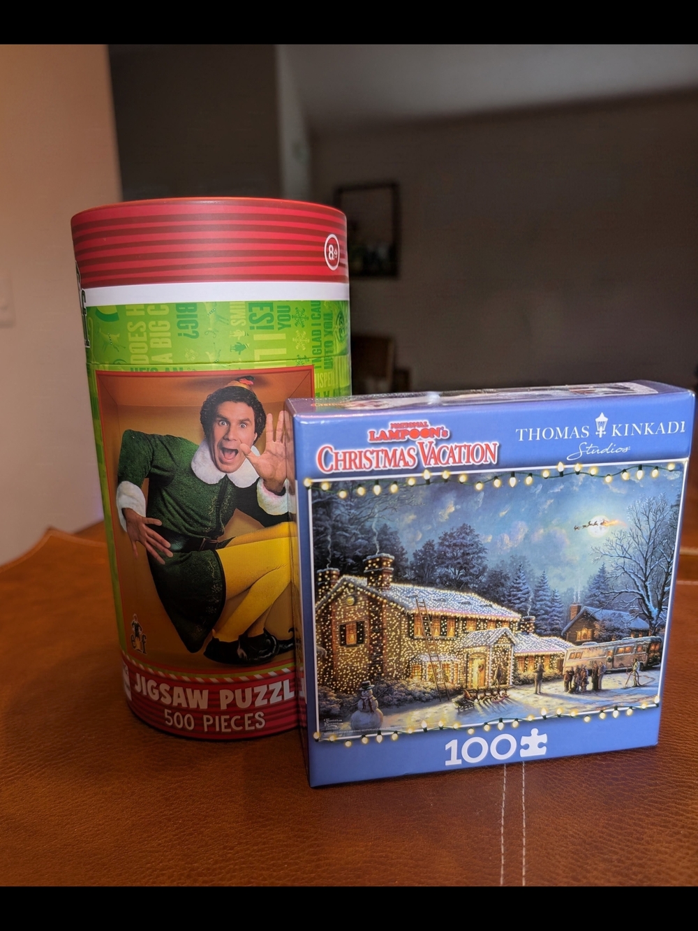 🧩🎄Christmas Puzzle Bundle Elf & Thomas Kincade Christmas Vacation SEALED/NWT